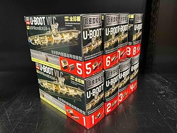 Amazon | 1/144 鋼密度模型 U-BOOT Uボート VⅡ C 2色迷彩(濃灰